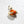 14K Italian Enameled Gold Fish Charm