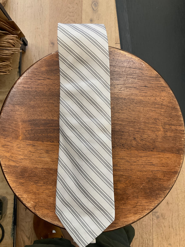 Ike Behar Jacquard Striped Tie