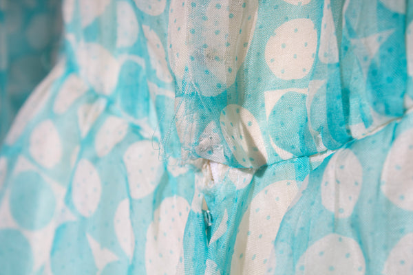 Bob Mackie & Roy Aghayan Silk Organza Maxi Dress