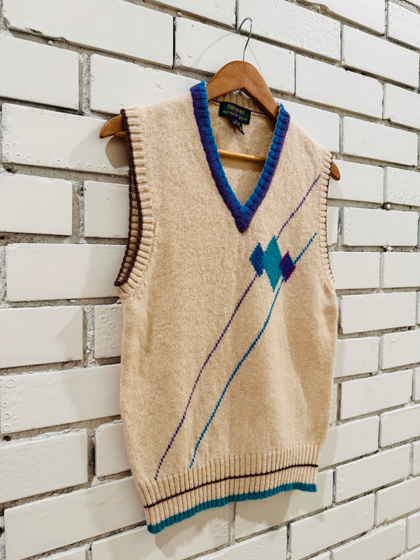 Colours Argyle Intarsia Vest