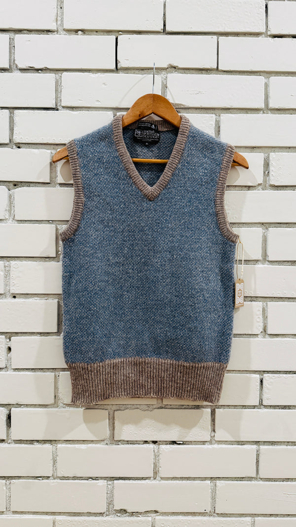NYSE Chevron Knit Sweater Vest