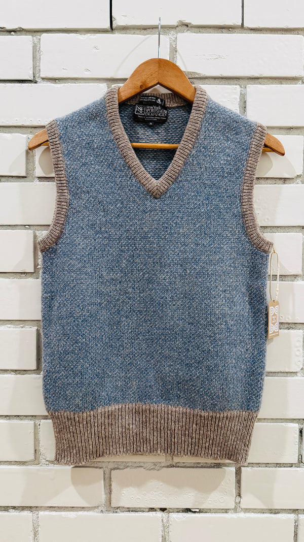 NYSE Chevron Knit Sweater Vest