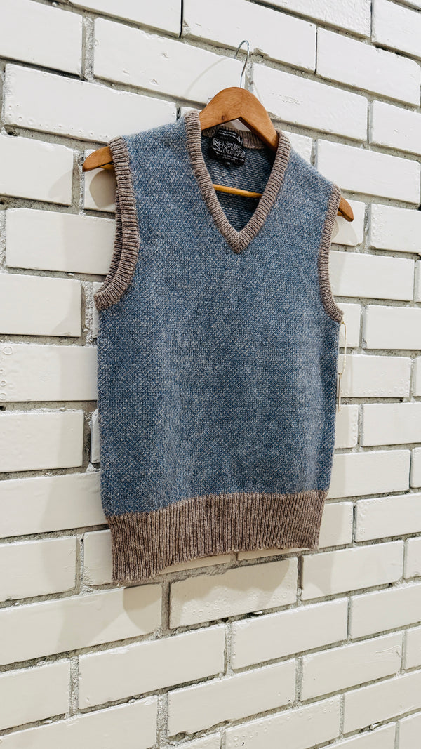 NYSE Chevron Knit Sweater Vest