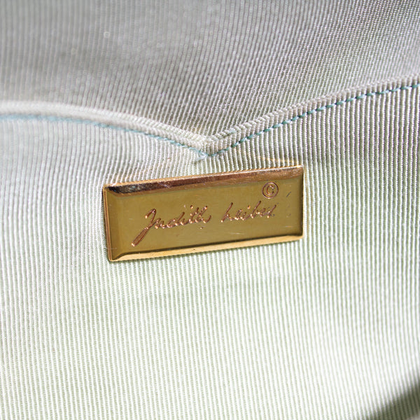 Judith Leiber Tan Lizard Handbag
