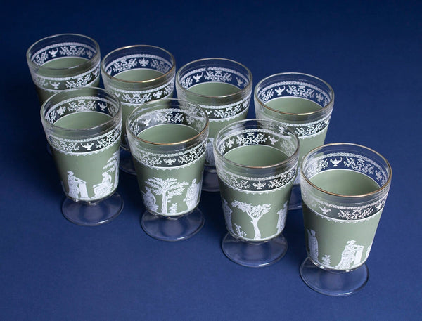 Jeanette Hellenic Pedestal Cocktail Glasses