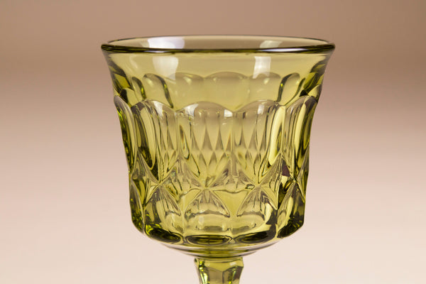 MCM Pedestal Goblet Glasses