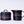 Mikasa Spectra Black Cream Sugar Set