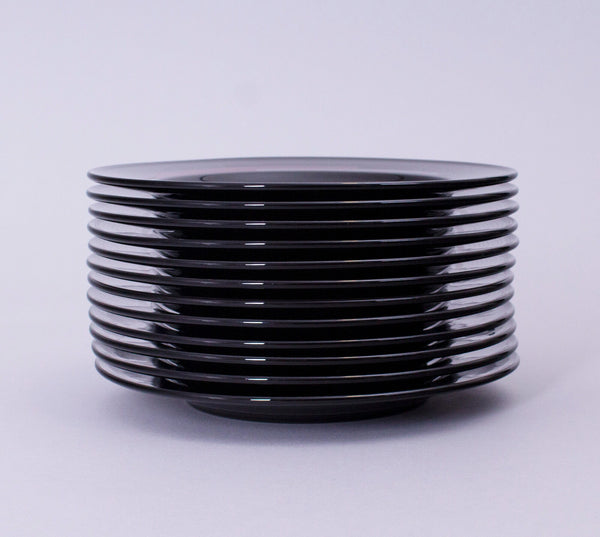 Mikasa Spectra Black Salad Plate