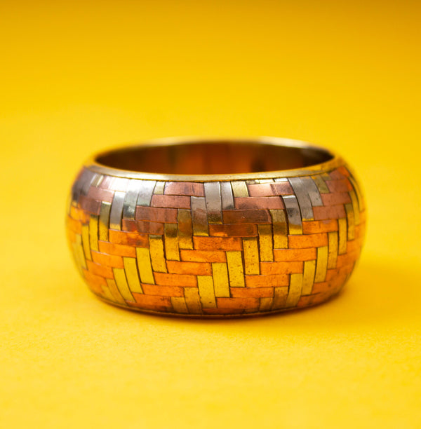 Woven Metal Napkin Rings