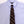YSL Brown & Blue Repp Stripe Tie