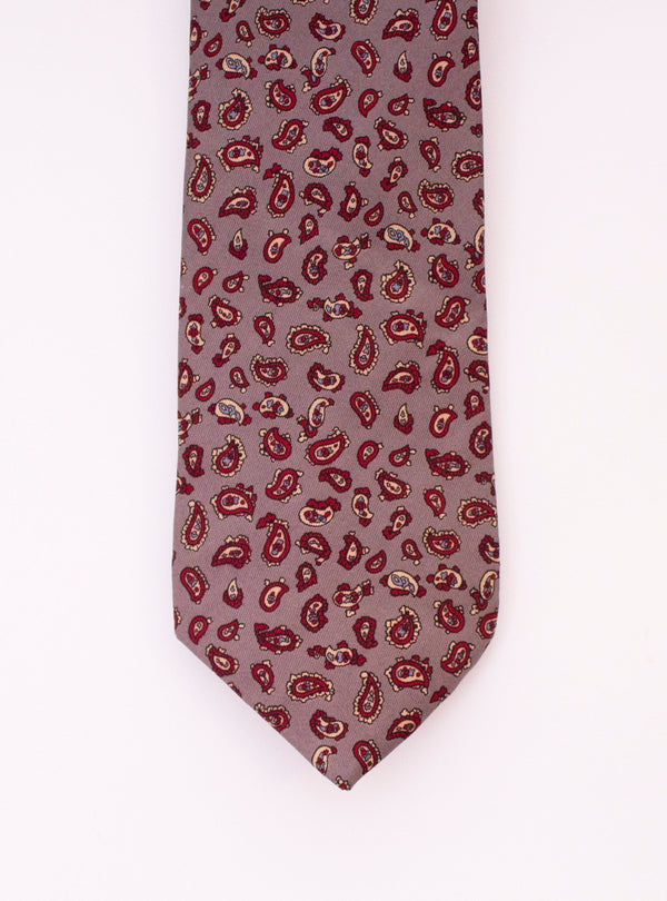 Famous Barr Paisley Print Tie