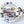 Kramer Rhinestone Cabochon Clip-On Earrings