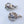 Kramer Rhinestone Cabochon Clip-On Earrings
