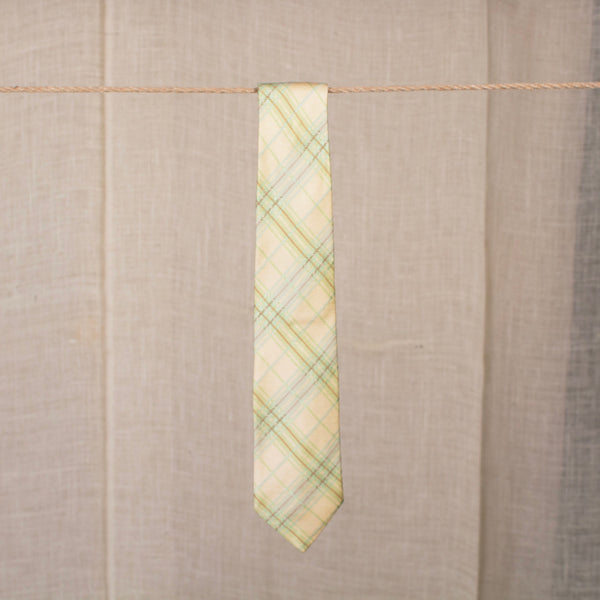 Etro Plaid Jacquard Silk Twill Tie