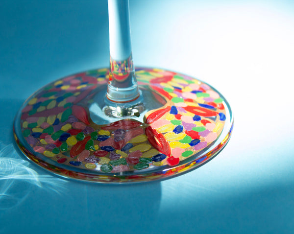 Momo Panache Mouthblown & Handcrafted Martini Glasses