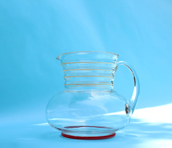 Mid-Century Dunbar Aramis Glass & Pitcher Set