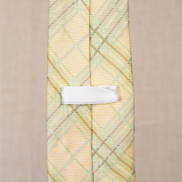 Etro Plaid Jacquard Silk Twill Tie