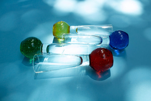Bubble Stem Shot Glass Set