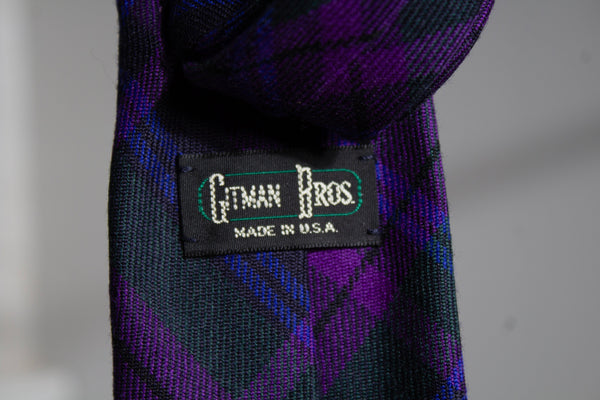 Gitman Bros. Tartan Plaid Tie