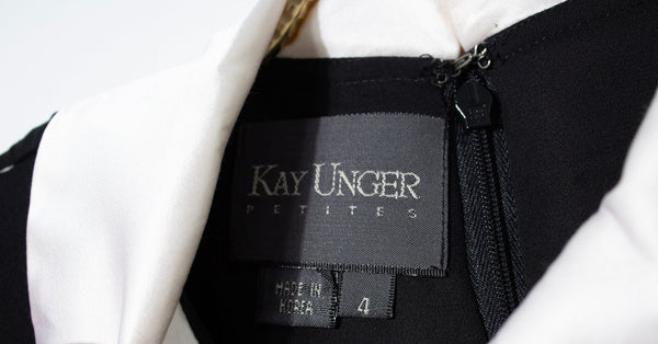 Kay Unger Polka Dot Dress
