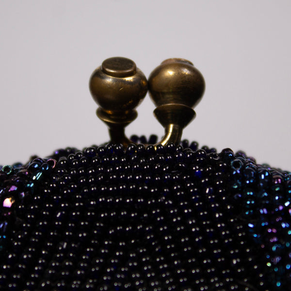 Walborg Seed Bead Clamshell Clutch