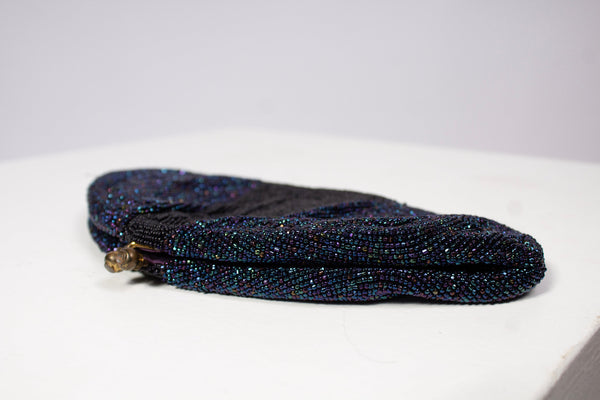 Walborg Seed Bead Clamshell Clutch