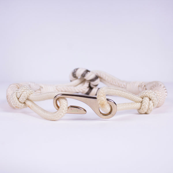Knotted Rope & Bugle Bead Belt