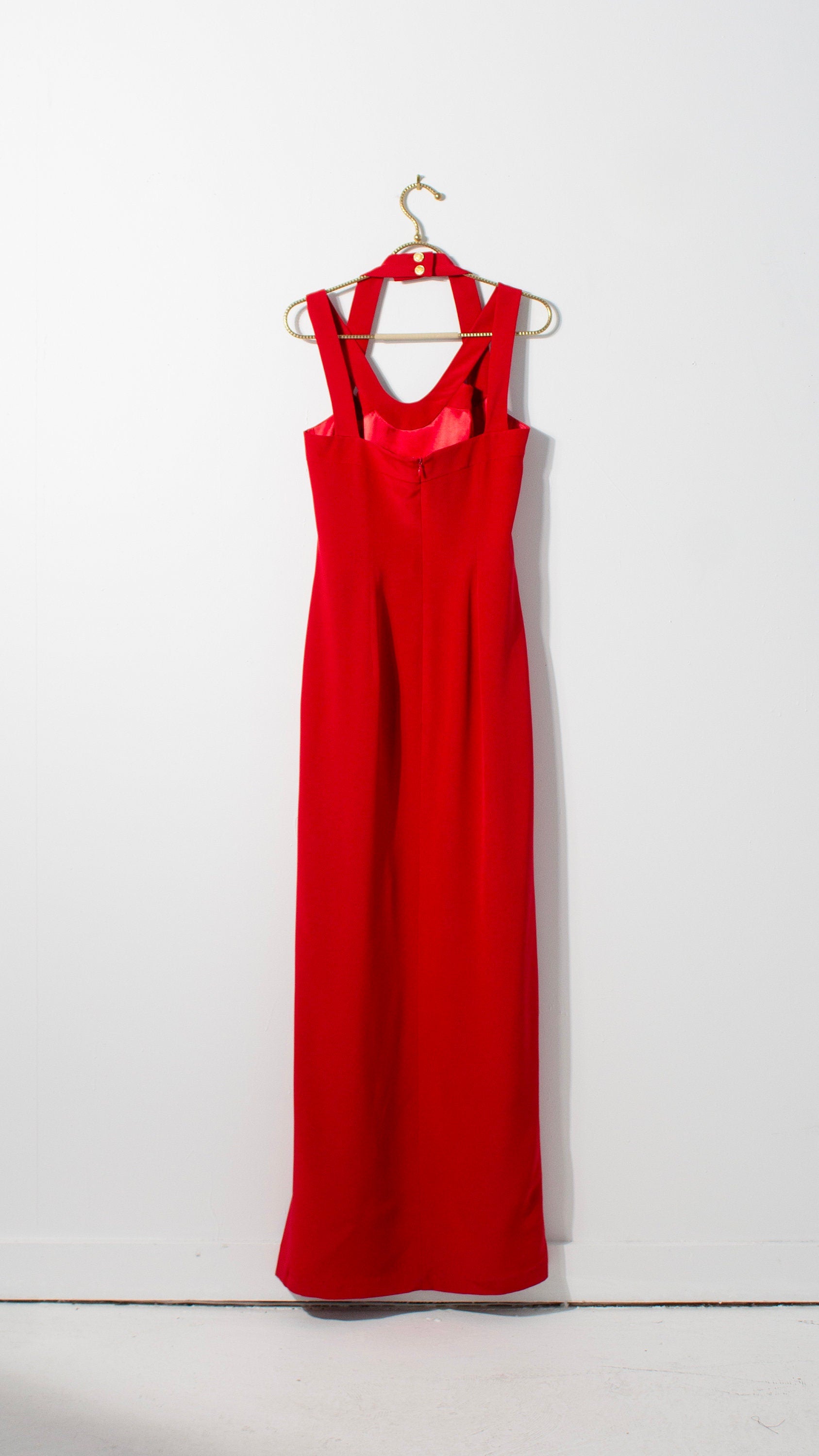 Escada Couture Silk Evening Dress Pass the Past Coffee Escada Couture Silk Evening Dress Pass the Past Coffee