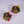 Rainbow Beaded Cluster Clip On Earrings