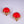 Faceted Fire Cabochon Clip On Earrings