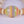 Striped Rainbow Resin Bead Necklace
