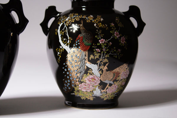 Peacock Garden Vase