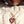 10k Gold Baguette Ruby & Diamond Signed Heart Pendant