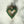 14k Emerald Open Heart Pendant